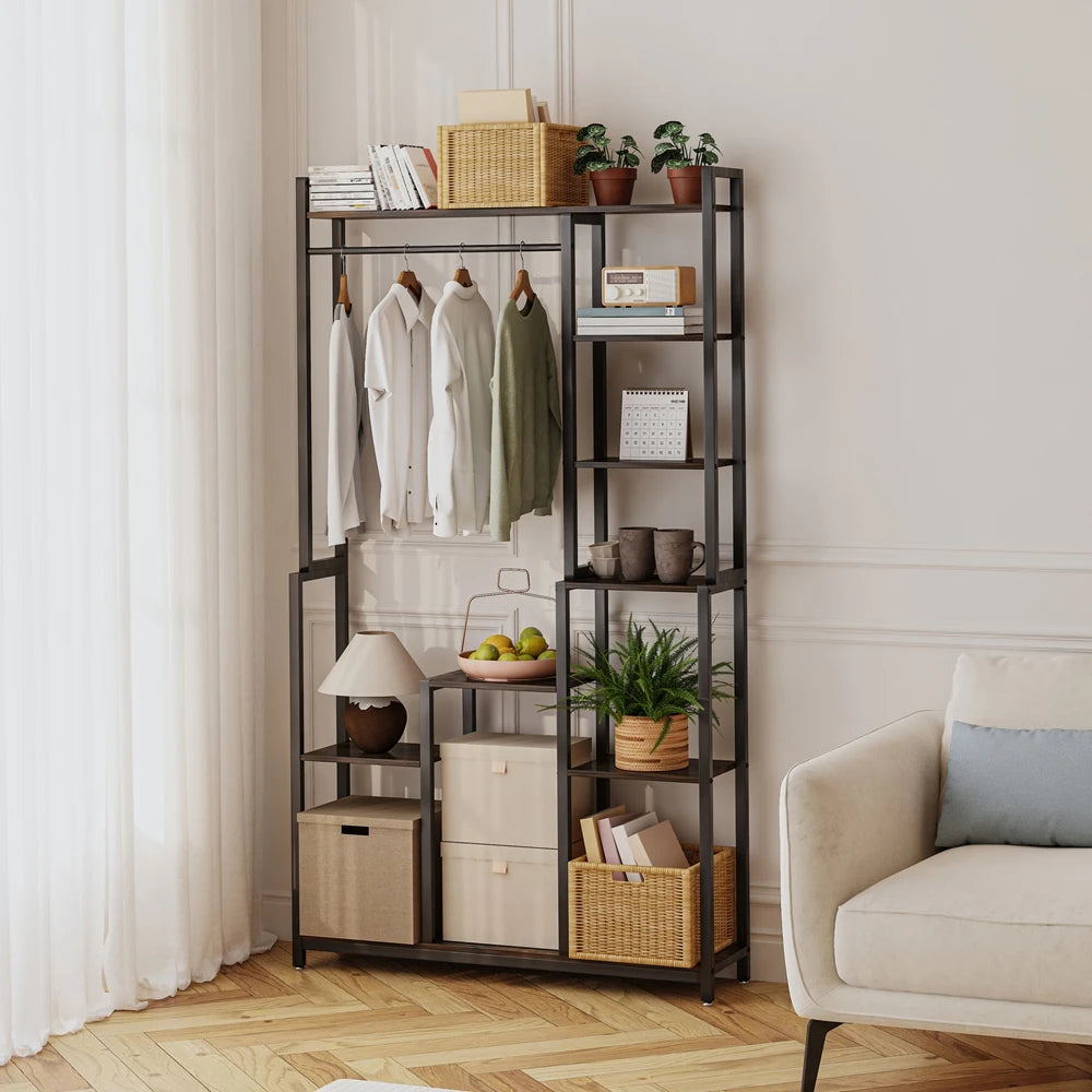 7 Tier Tall Plant Stand Ladder Shelf for Garden Balcony Living Room