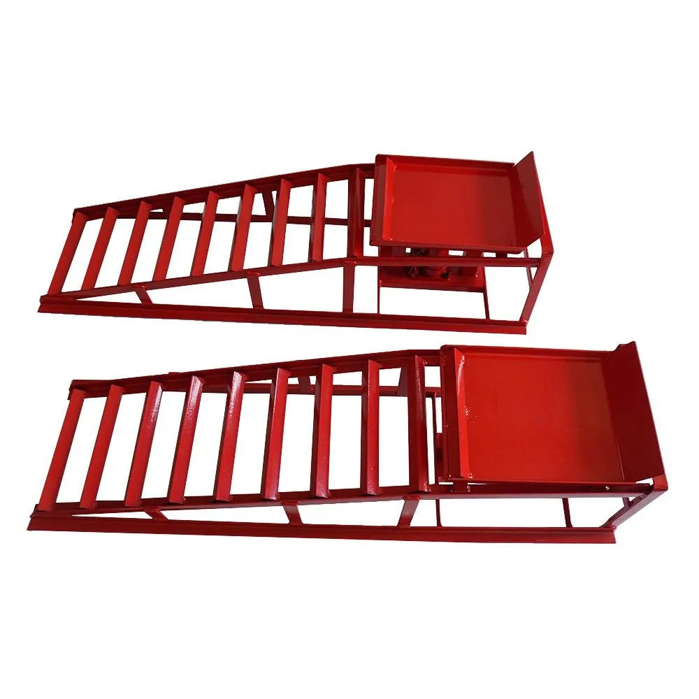 Heavy Duty Hydraulic Car Ramps for Low Clearance Vehicles Auto Repair