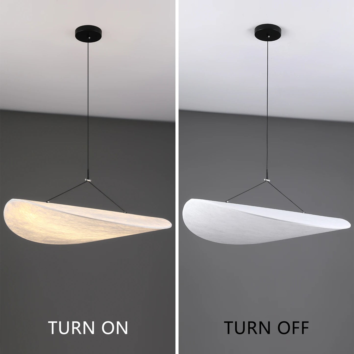 Modern LED Ceiling Chandelier Handmade Silk Pendant Light Home Decor