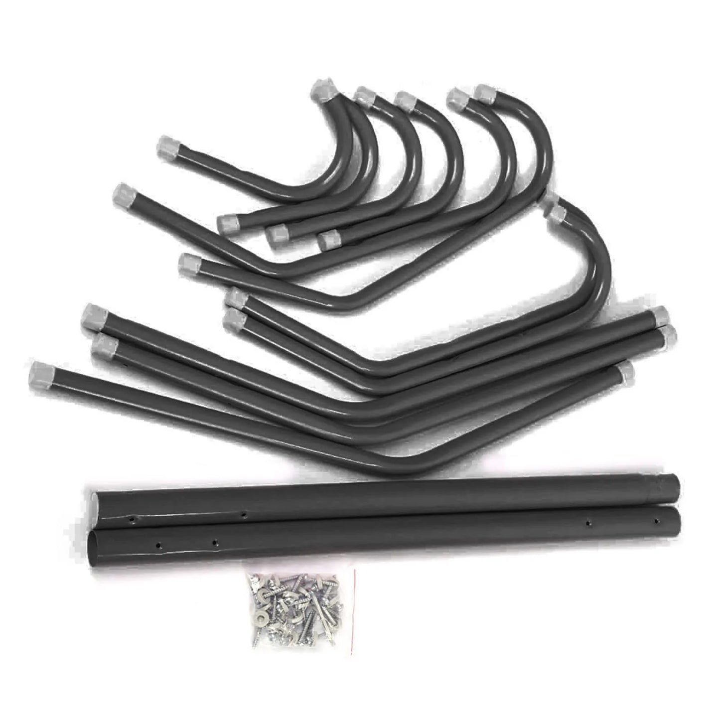 Ljustra Multi Hook Metal Coat Hat Rack Tree Stand Organizer for Home