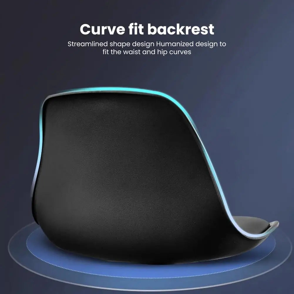 Modern Armless Kitchen Island Stool Set of 2 Adjustable Faux Leather