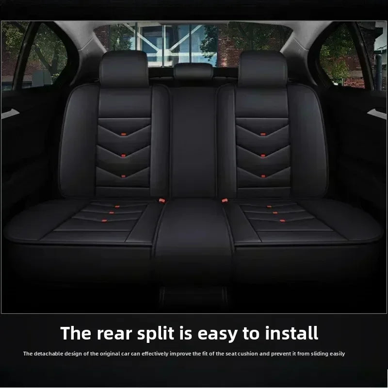 Kia K5 2021-2025 Car Seat Covers Full Set Waterproof Leather Wear-Resistant