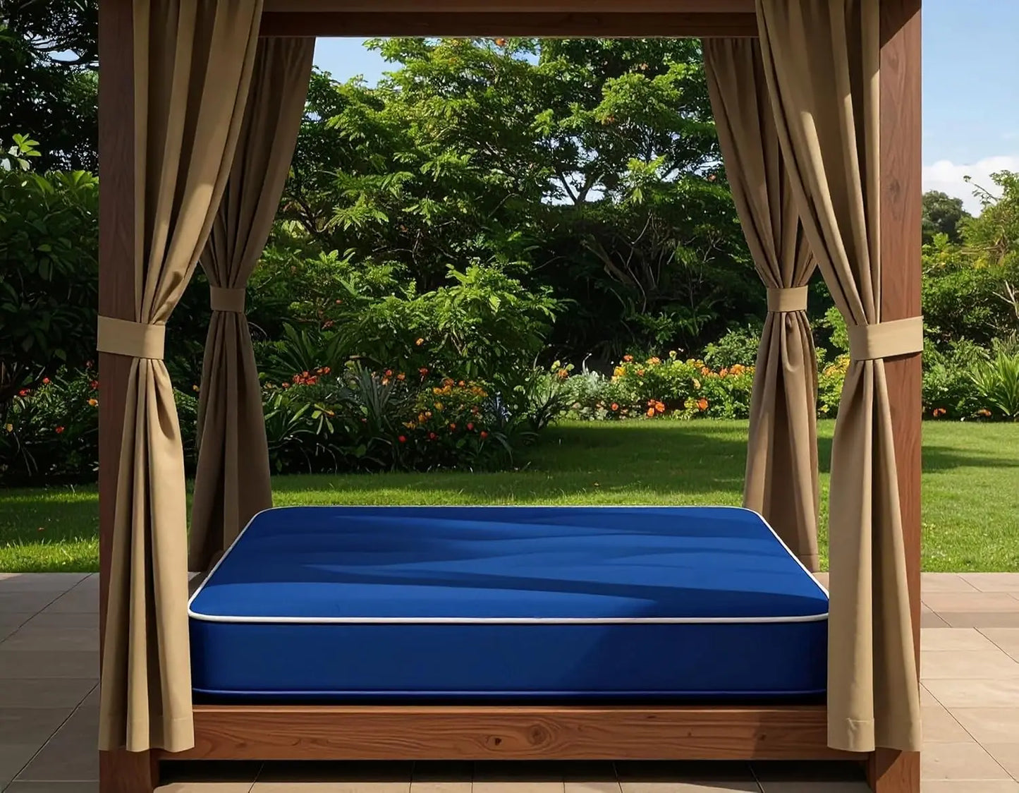 Ljustra Waterproof Memory Foam Mattress Gel Top Firm Sleep Comfort