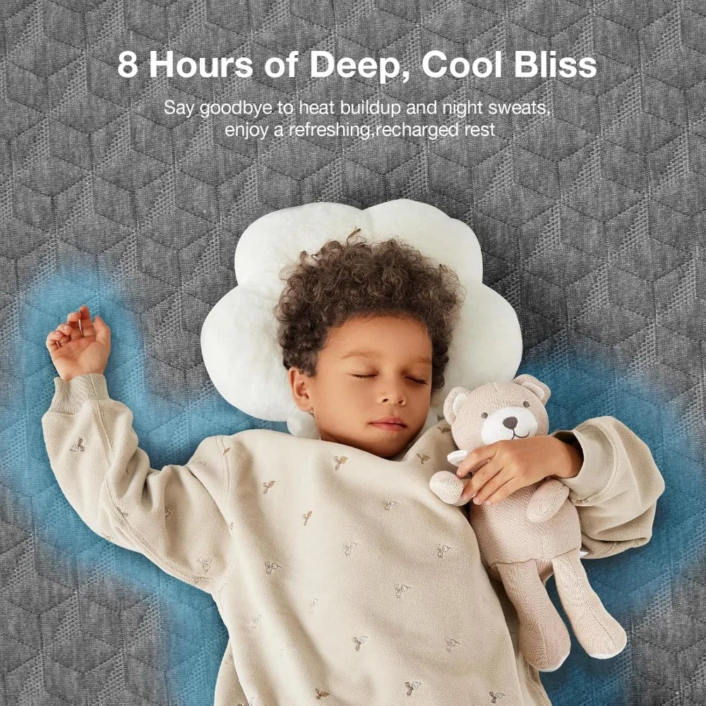 Ljustra Twin Mattress Kids 5 Inch Gel-Infused Memory Foam Cool Touch