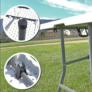 8ft Folding Table Portable Indoor Outdoor Party Picnic Camping Table
