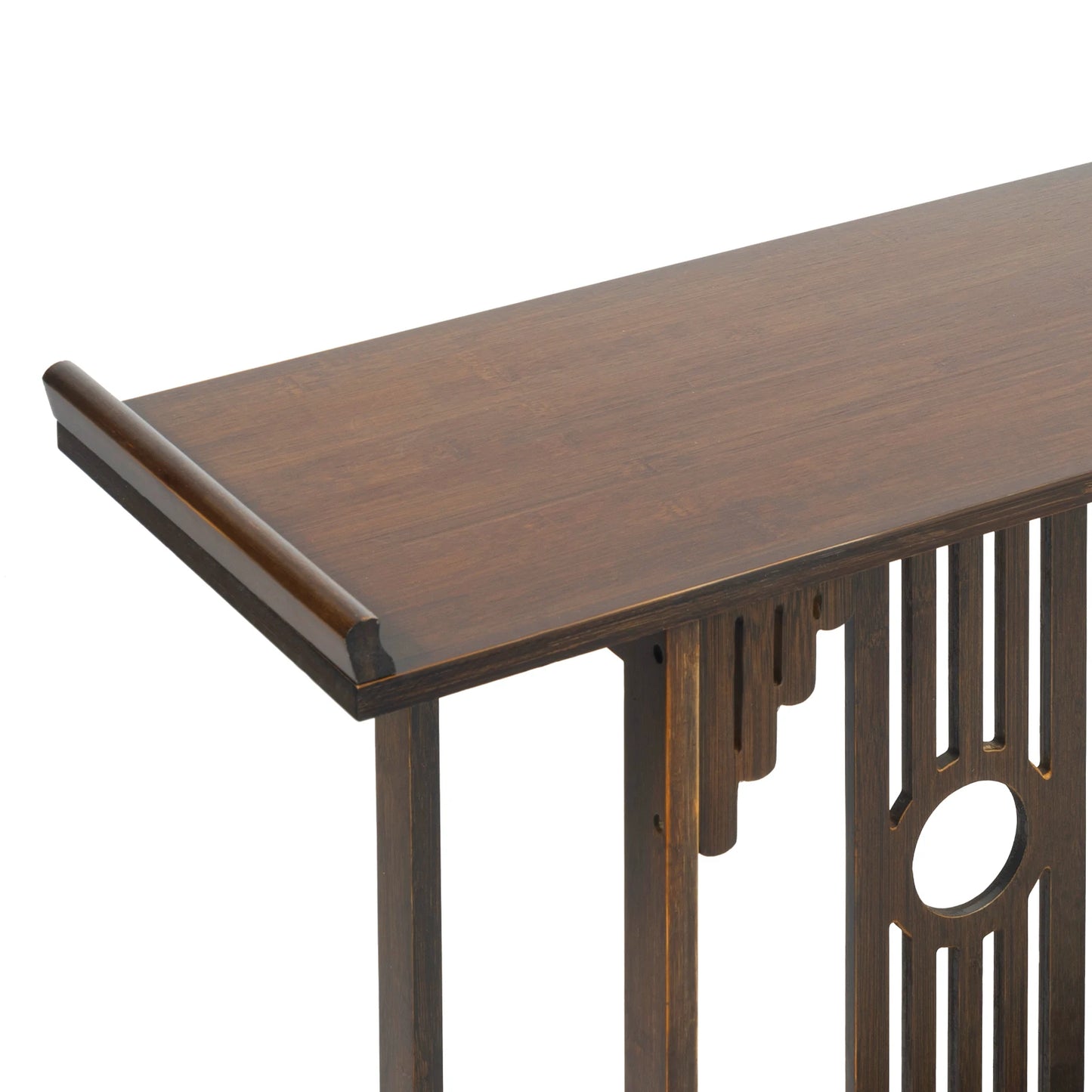 Ljustra 102cm Bamboo Entryway Table Modern Console for Home Decor