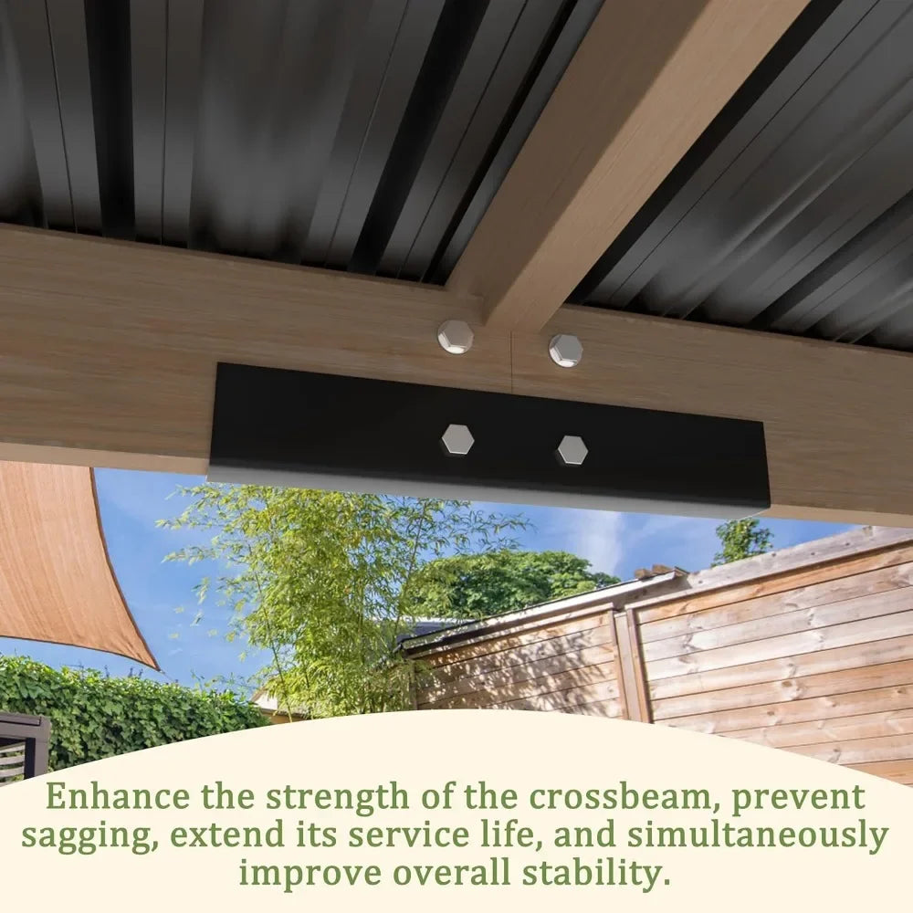 Ljustra Grill Gazebo BBQ Shelter with Steel Roof Cedar Frame for Patio