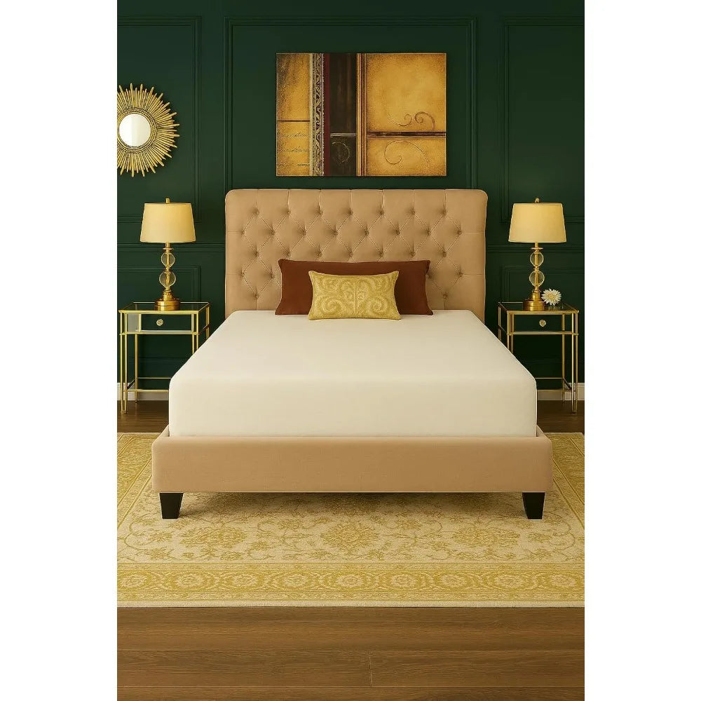 Ljustra Gel-Infused Memory Foam Mattress 8 Inch Medium Firm