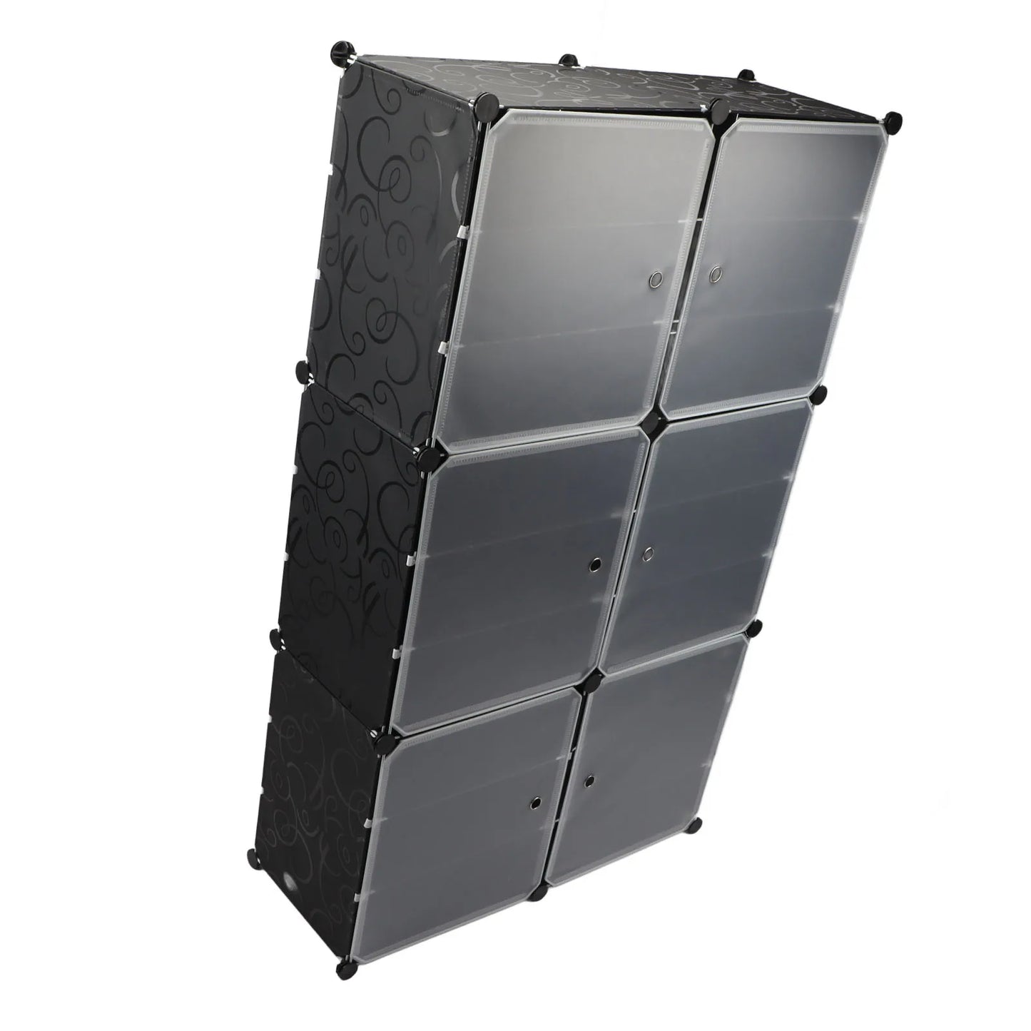 Ljustra Tall Shoe Rack Vertical Organizer Space Saving Easy Assemble