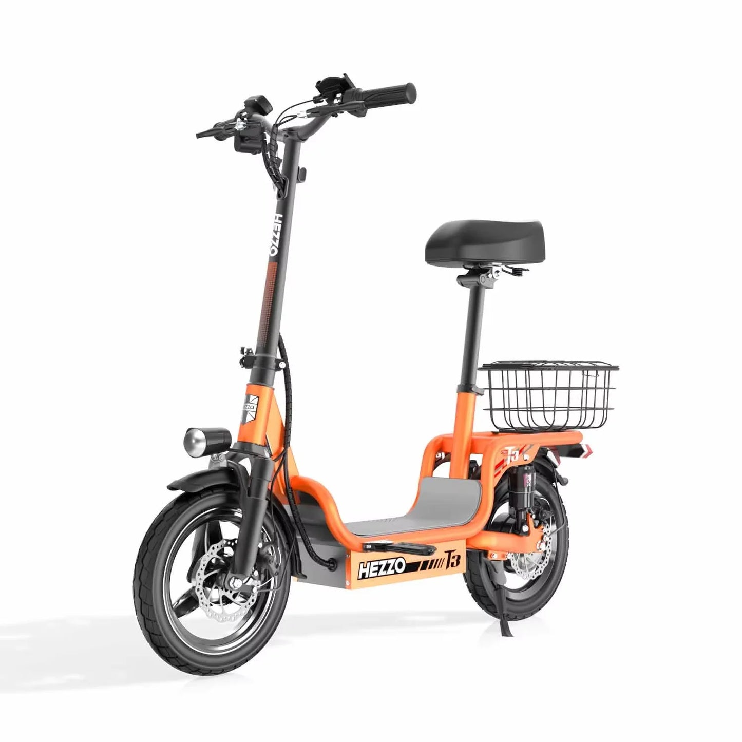 Ljustra 500W Electric Bicycle Dual Disc Brake Urban Commuter 60km Range