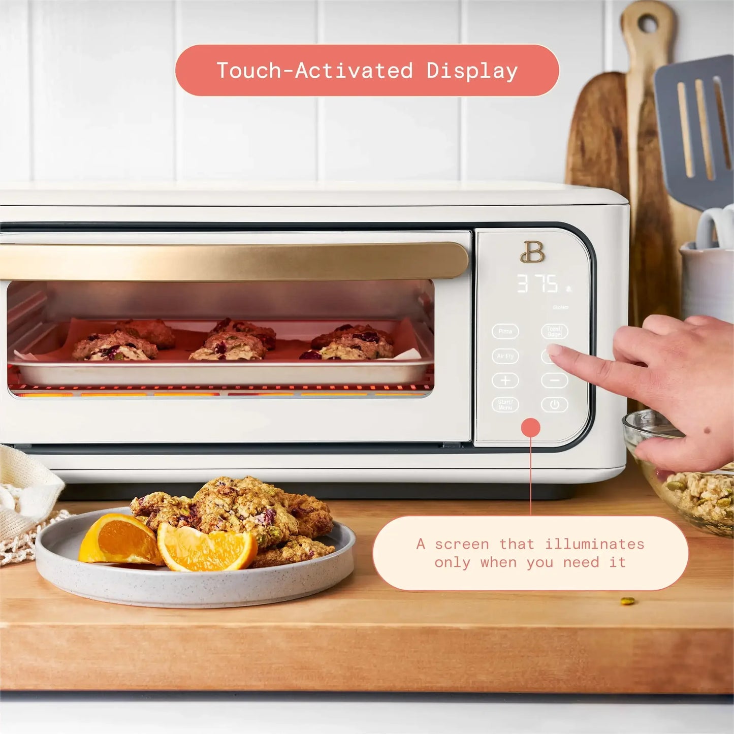 Infrared Air Fry Toaster Oven 9-Slice 1800W by Drew Barrymore