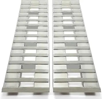 6000 LBS Aluminum Ramps for Truck Trailer Loading 79.62" Pair