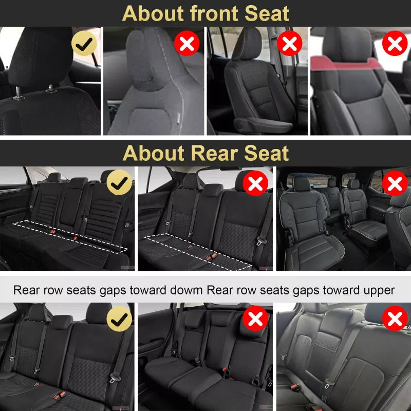 Universal 5-Seats PU Leather Car Seat Cover Full Set Waterproof for BMW