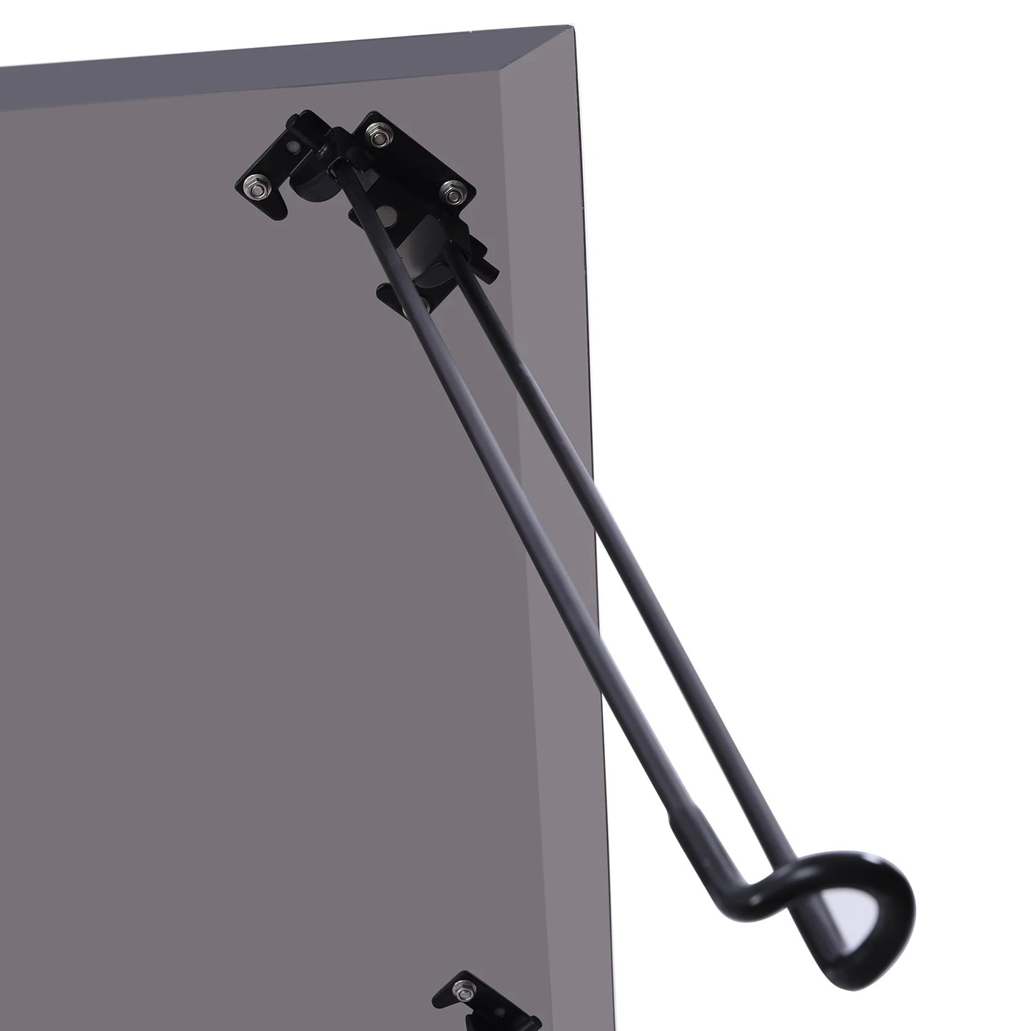 Stainless Steel Fire Pit Heat Deflector Square Lid with Foldable Legs