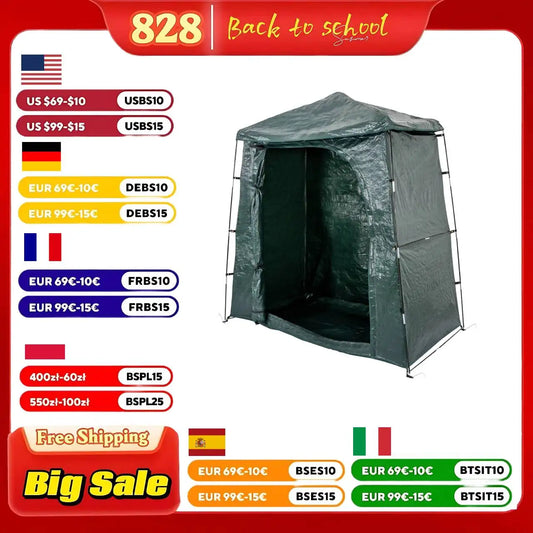 Ljustra Reusable Storage Tent Space Saving Bike Shed Waterproof Cover
