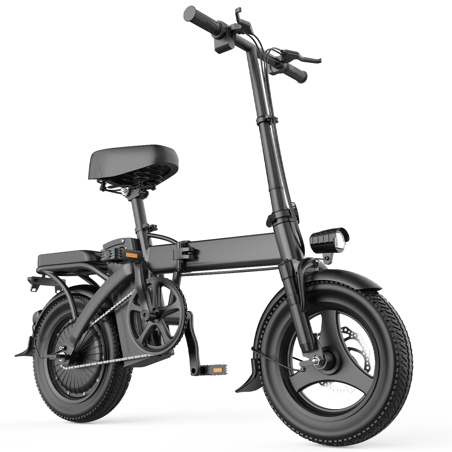 Ljustra Electric Bicycle 20MPH Folding Bike Adults 30 Mile Range