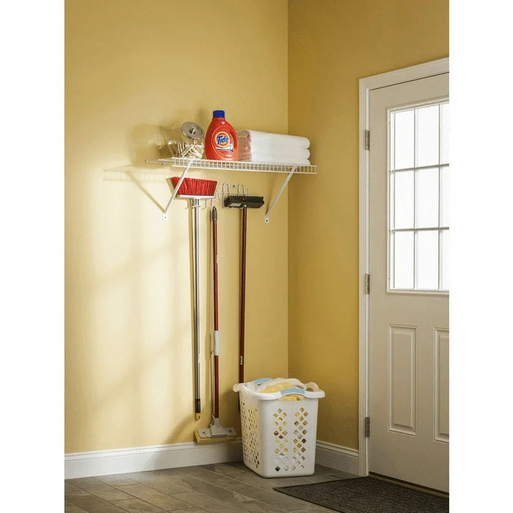 2 Bushel Plastic Laundry Basket Hamper with 4 Handles Durable Versatile