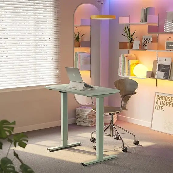 32 Inch Electric Standing Desk Adjustable Height Memory Settings Home Office