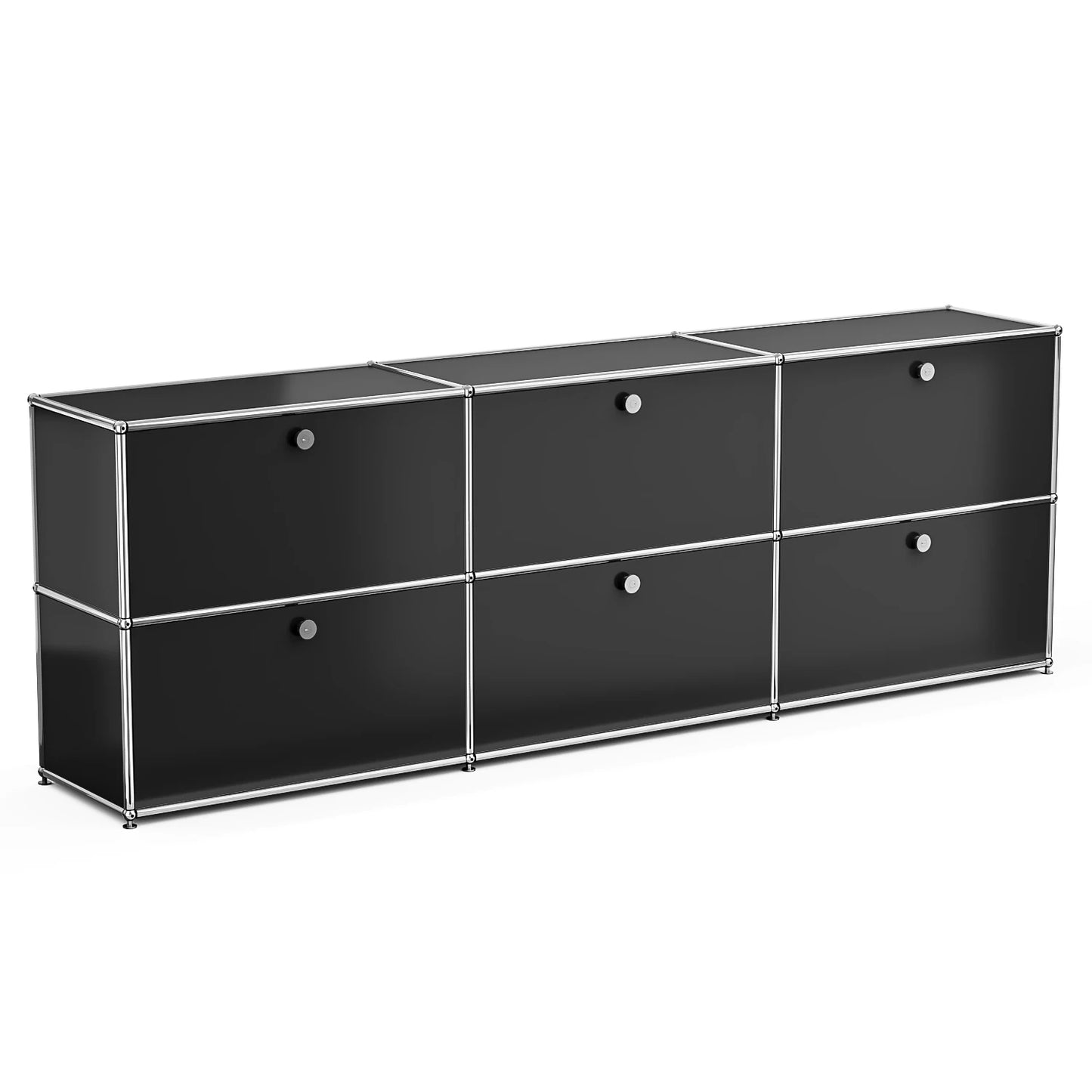Black TV Stand Storage Cabinet Modern Nordic Furniture Nightstand