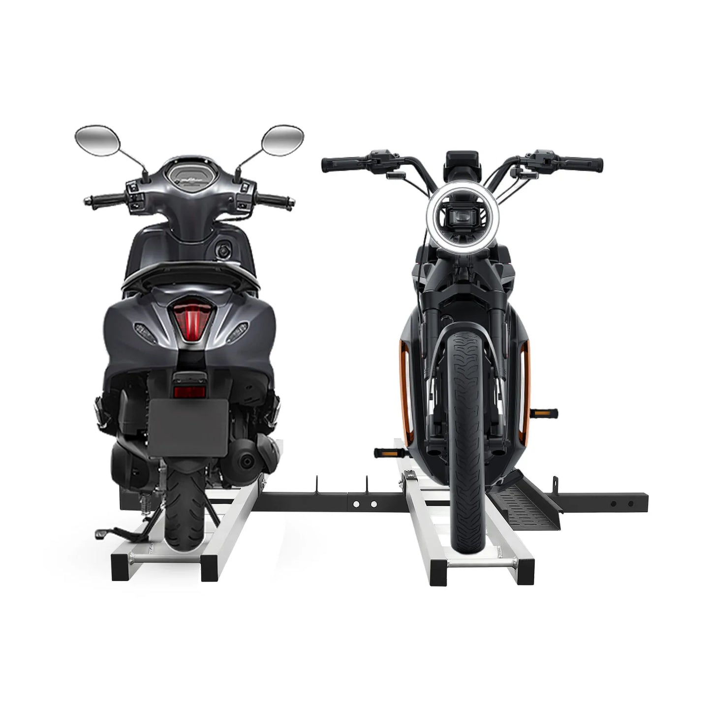 Motorcycle Carrier Aluminum Hitch for Dirt Bikes Max Load 600lbs