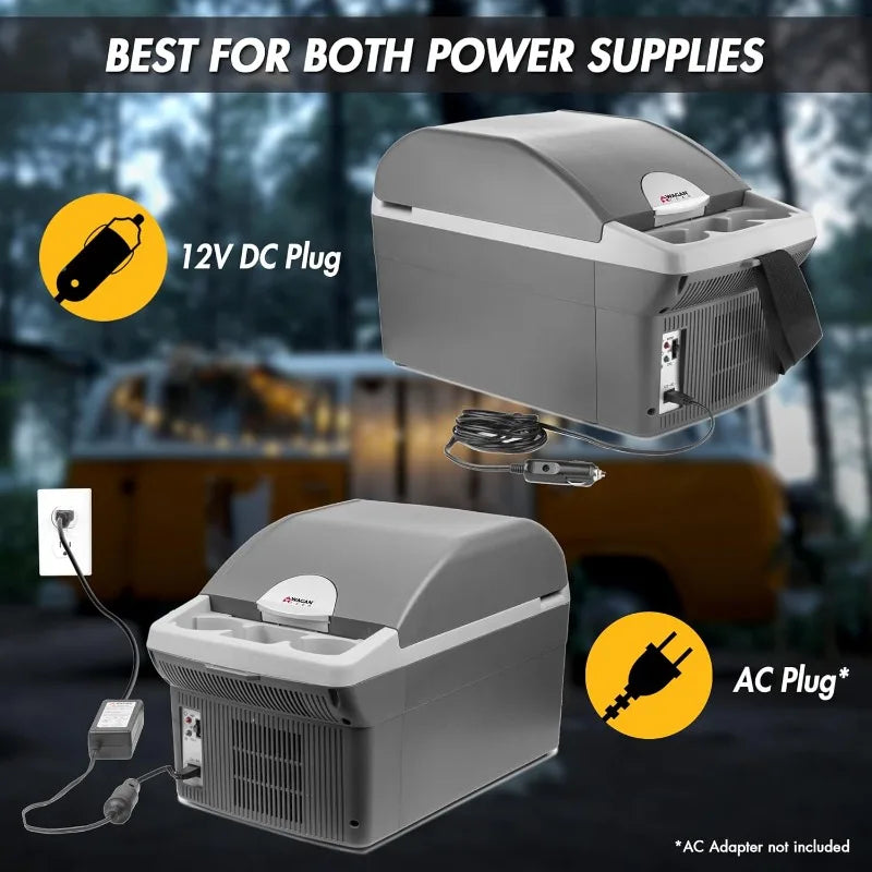 Ljustra 14L Portable Thermoelectric Cooler Warmer for Car Camping Travel