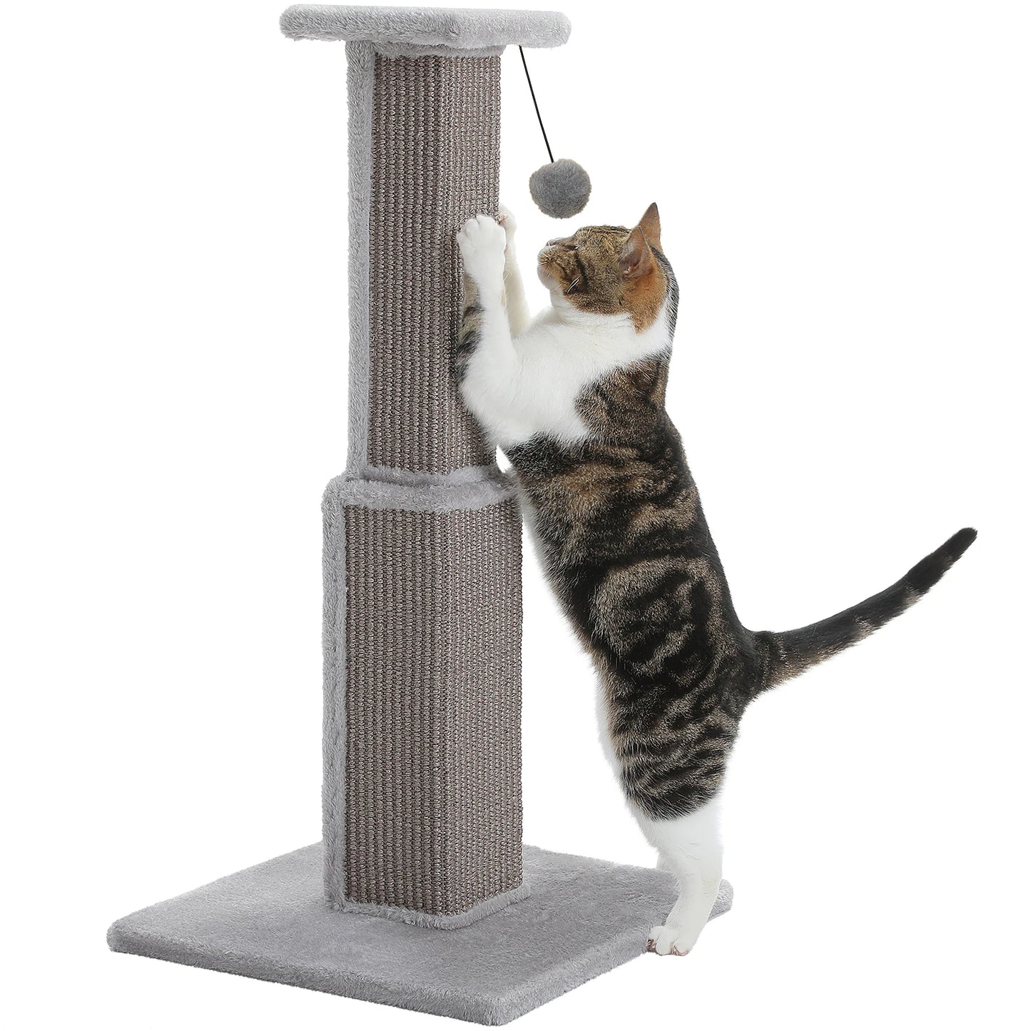 Ljustra 80CM Cat Tree Scratching Post Durable Plush Perch Indoor Furniture