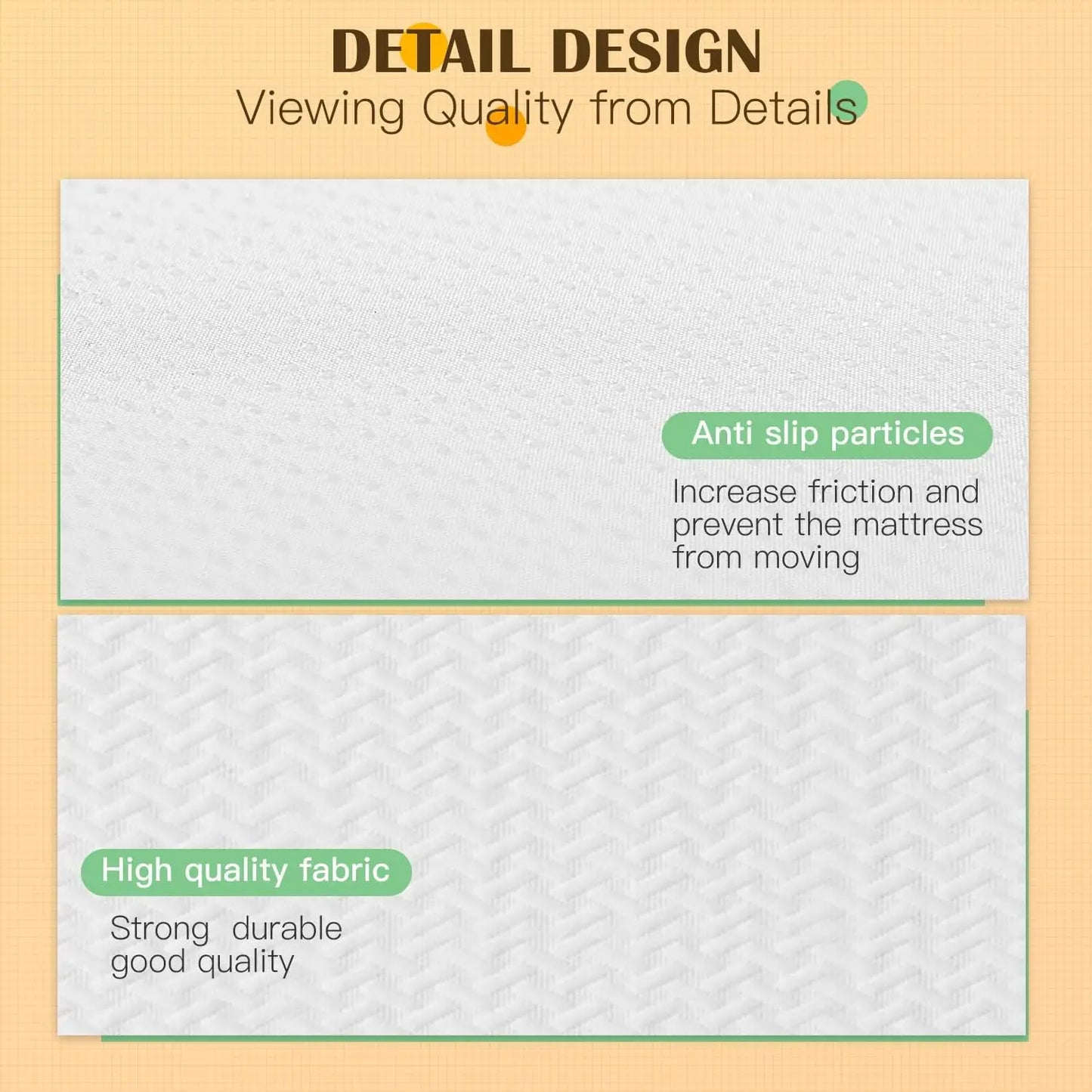 Ljustra 8 Inch Memory Foam Mattress Cooling Gel Green Tea Infused