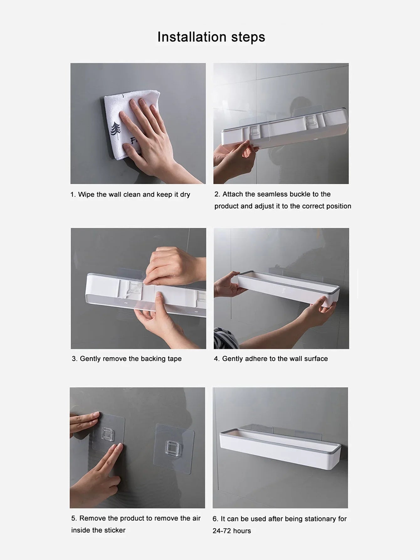 Multifunctional Wall Hanging Toilet Storage Cabinet Organizer Shelf Rack