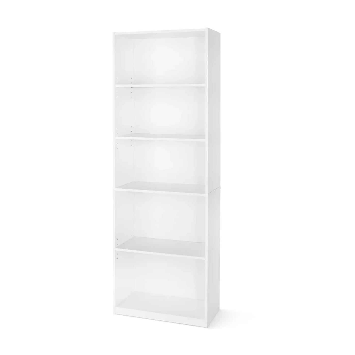 5-Shelf Bookcase Adjustable Shelves Modern Storage Solution