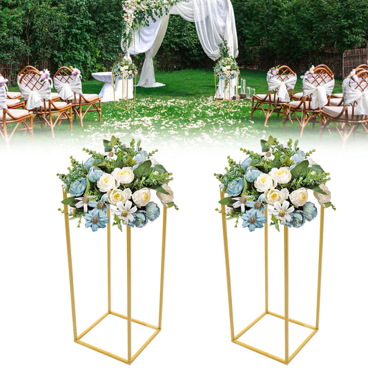 2pcs Detachable Flower Rack Iron Art Stand Wedding Party Decor