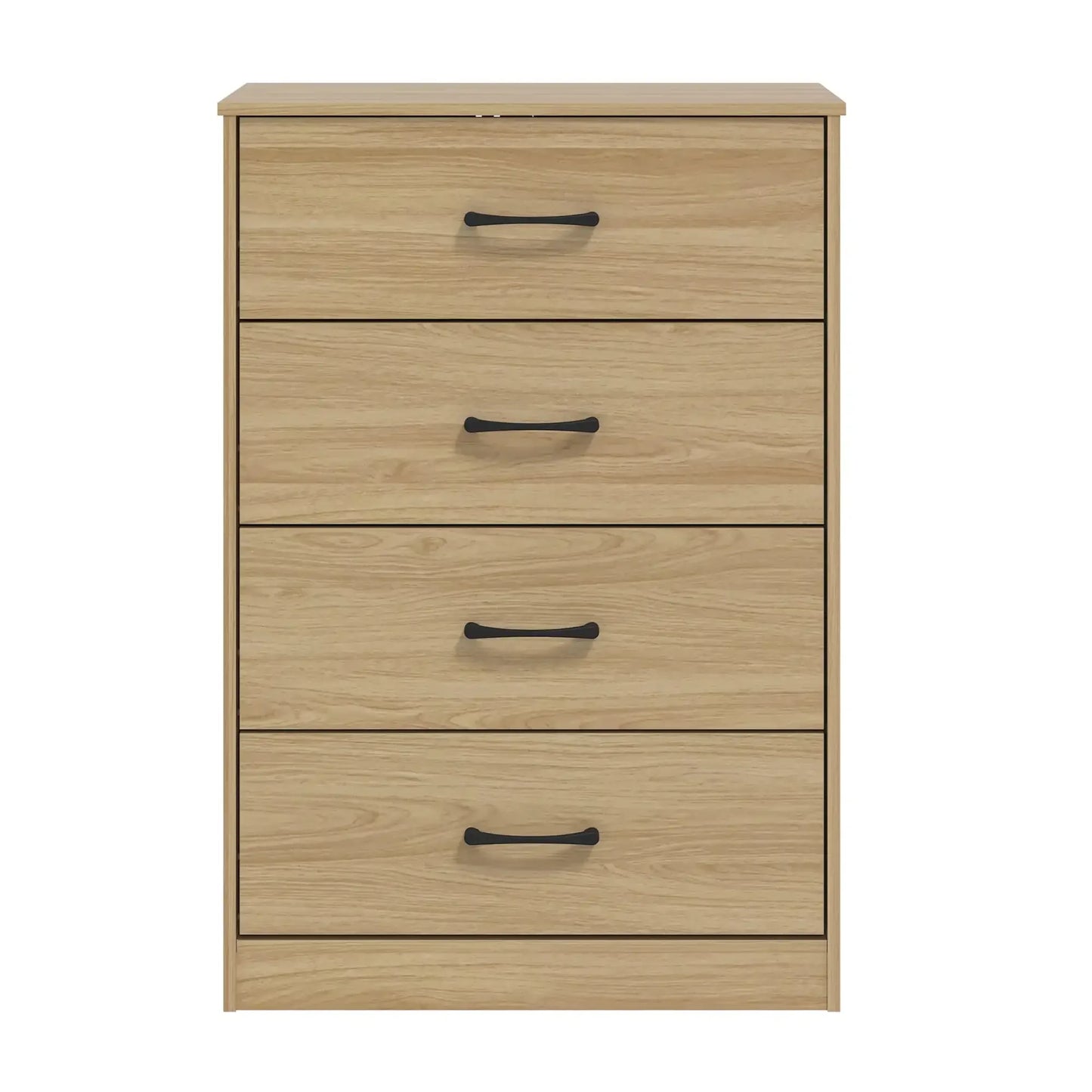Ardent 4 Drawer Dresser Storage Solution Modern Furniture Euro Oak