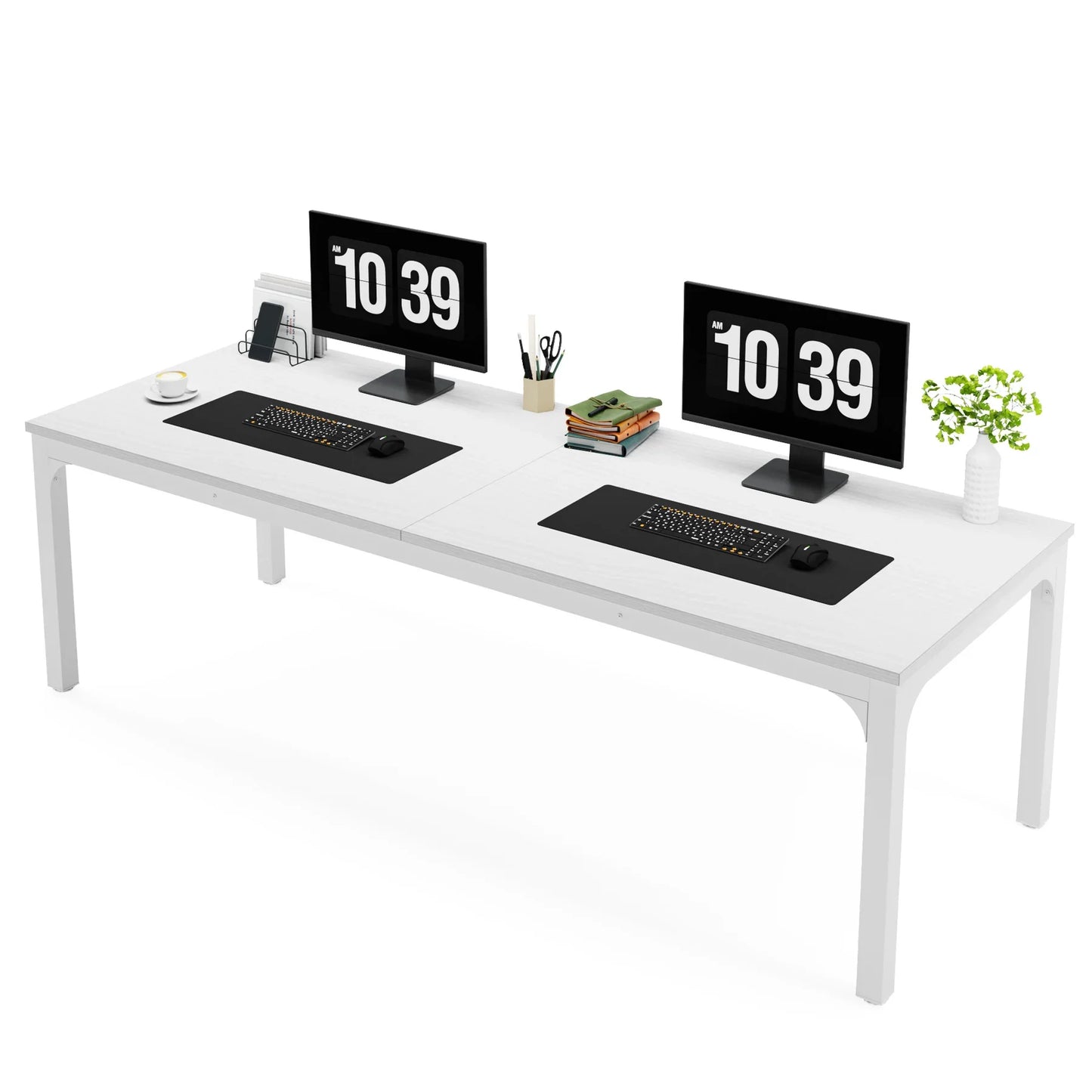 Ljustra 78.7 Inch Extra Long Computer Desk for Home Office Workstation