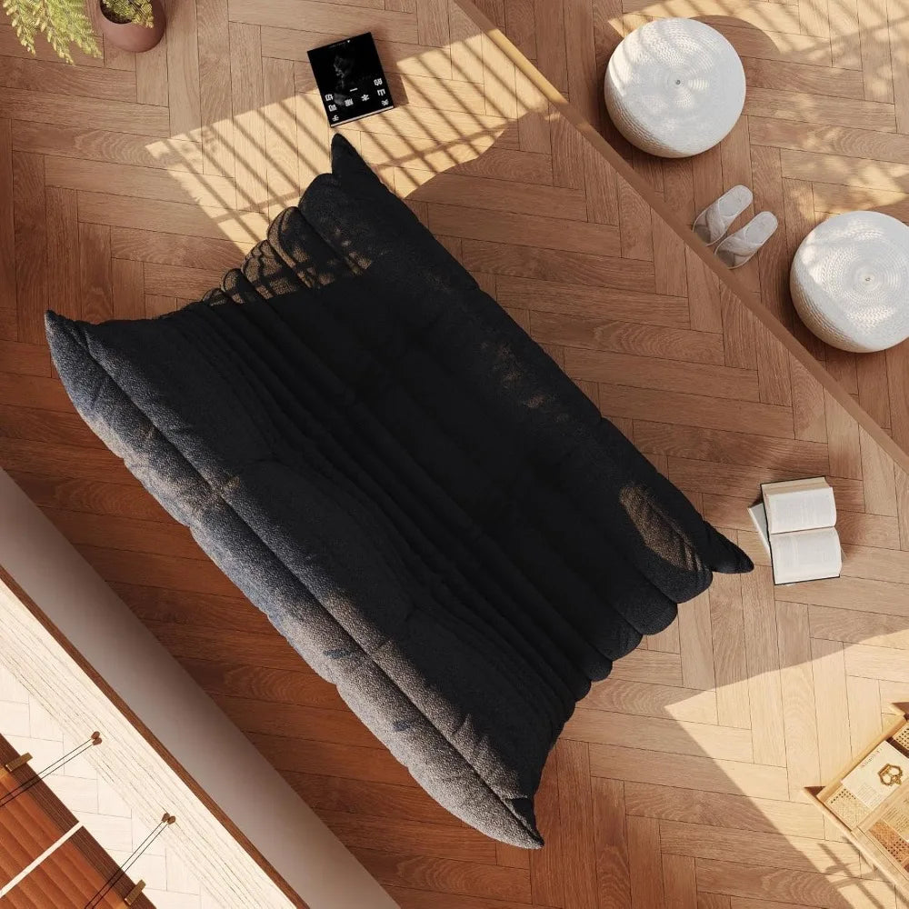 Ljustra Large Bean Bag Chair for Adults and Teens with Foam Support