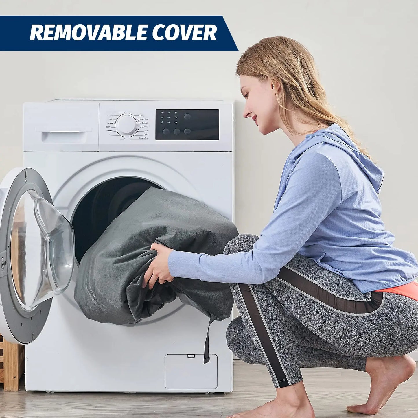 Ljustra Memory Foam Camping Mattress Portable Roll Up Cot Bed