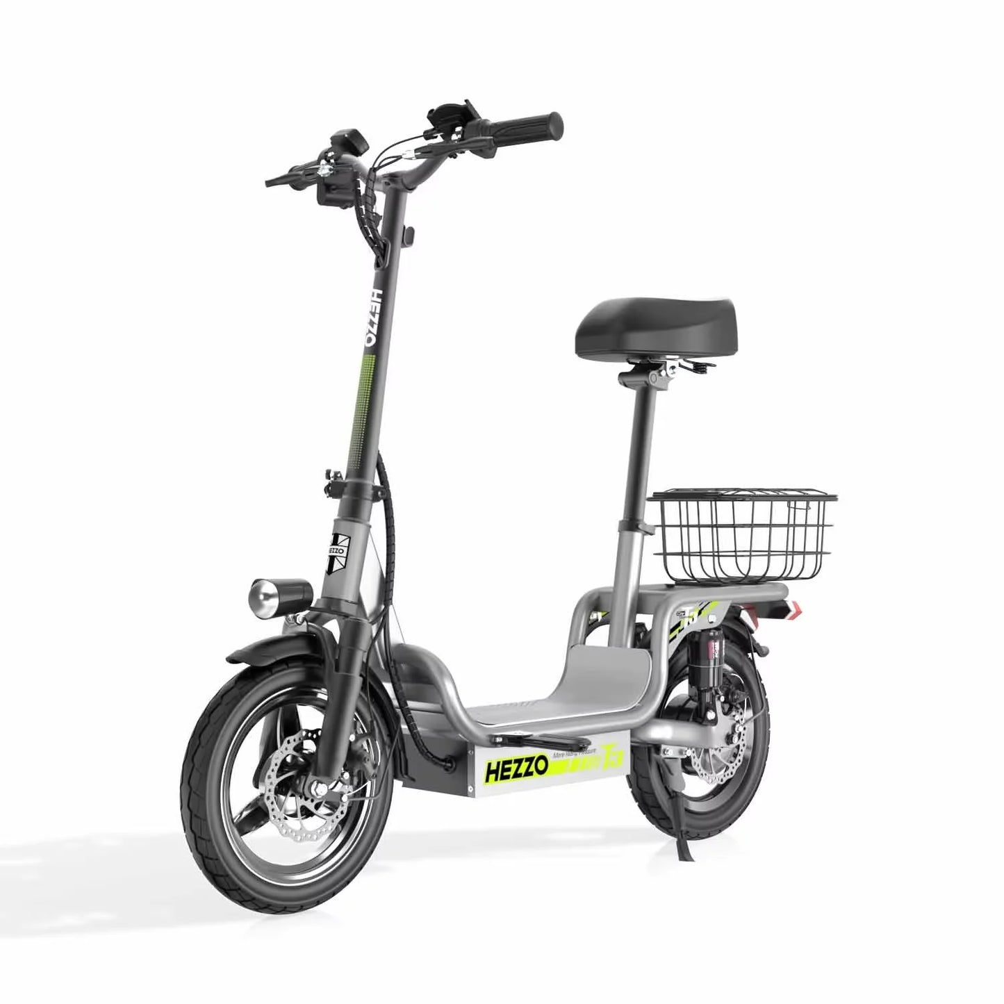 Ljustra 500W Electric Bicycle Dual Disc Brake Urban Commuter 60km Range