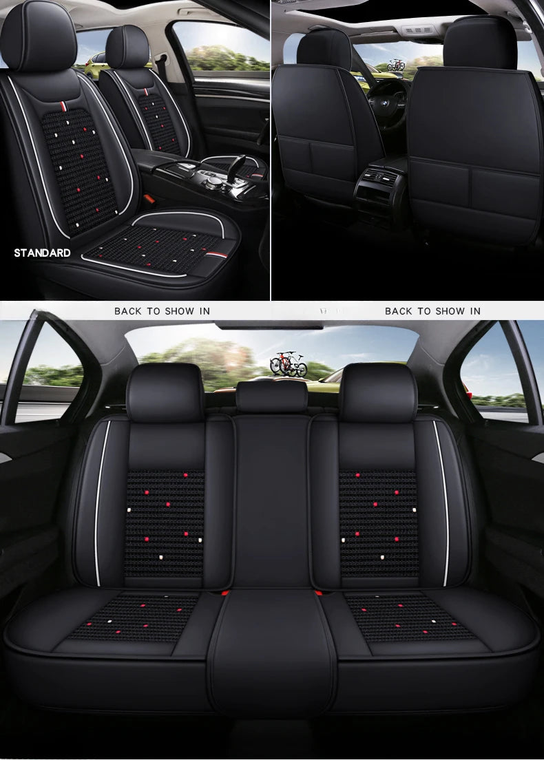 Nissan Frontier PU Leather Car Seat Cover Soft Comfortable Wear-Resistant