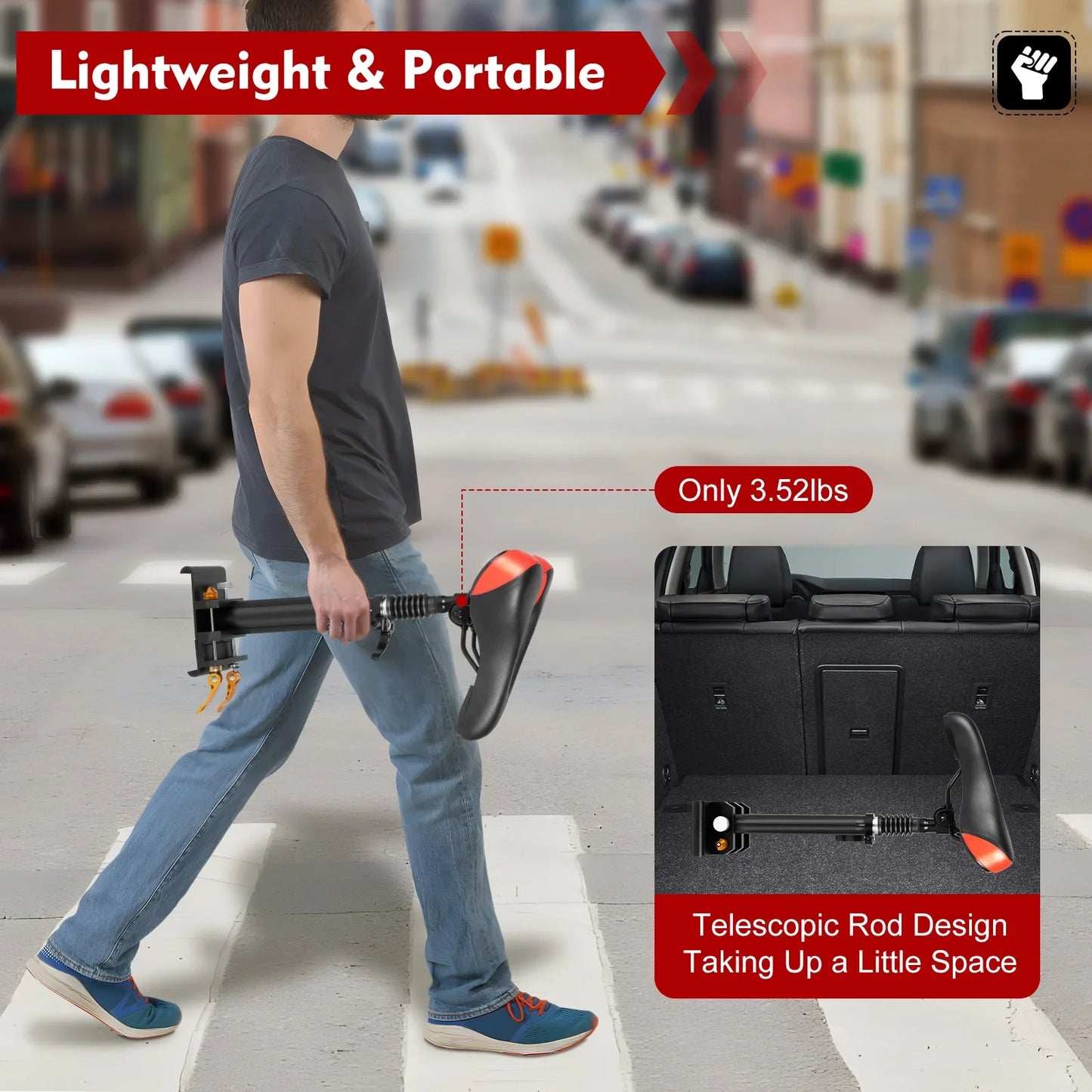 Electric Scooter Seat for Xiaomi M365 Pro2 Ninebot ES1 Adjustable Comfort