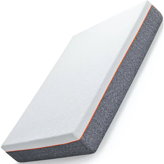 Ljustra Twin Size Gel Memory Foam Mattress 6-inch Medium Firm Cooling Support