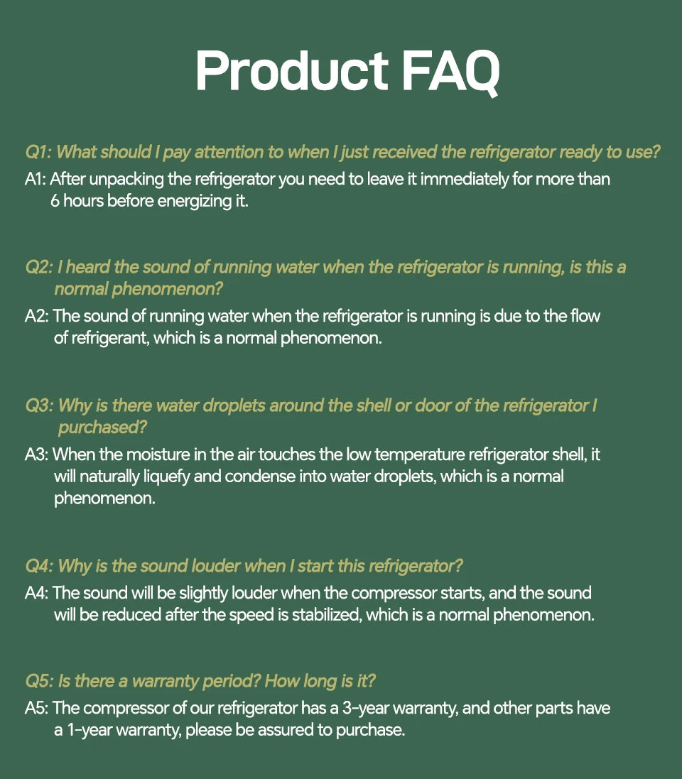 Ljustra Portable Refrigerator Mini Fridge Freezer 20L 30L 40L Camping