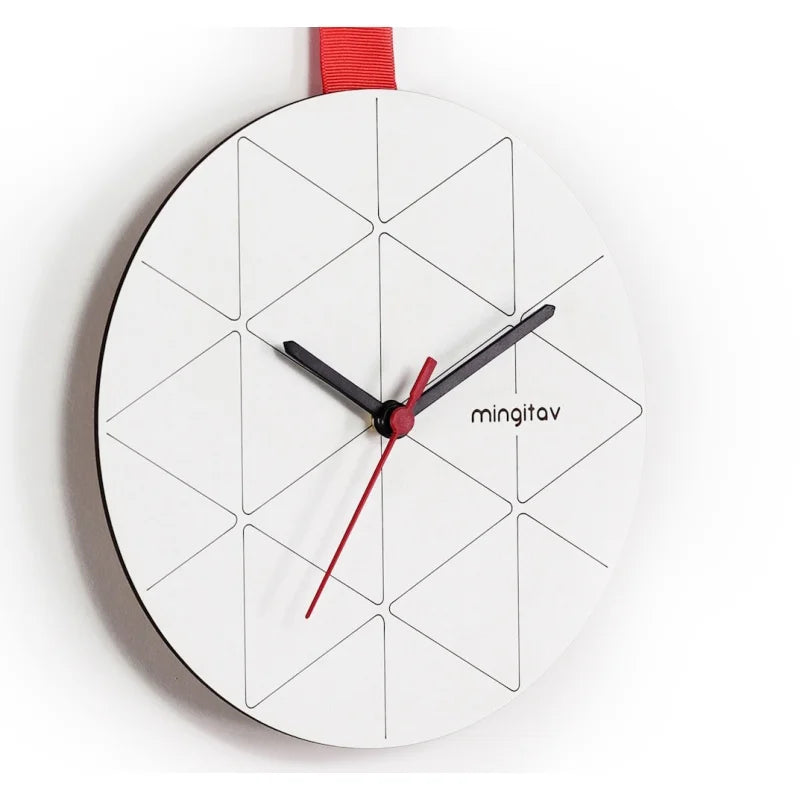 Elegant Minimalist Wall Clock for Home Office Decor Quartz Movement
