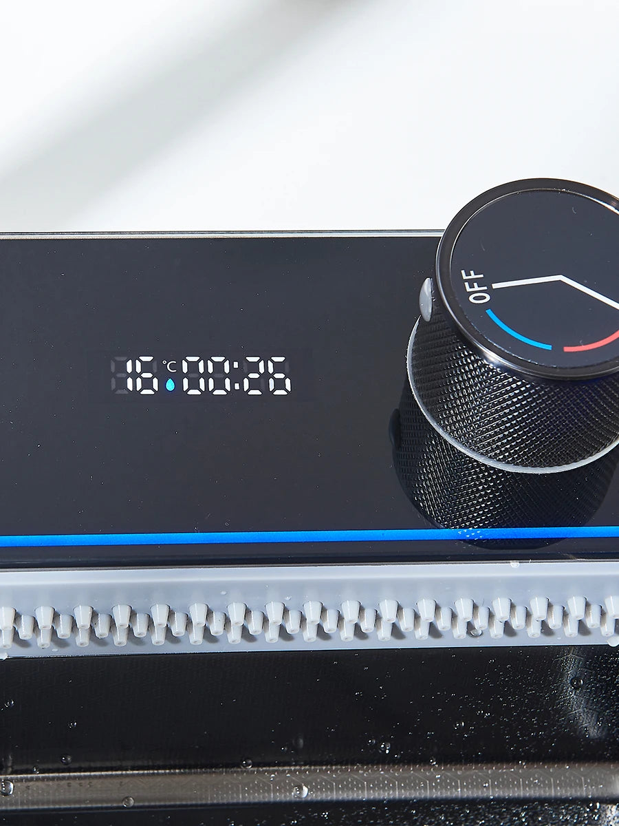 Large Stainless Steel Kitchen Sink 75x45cm with Faucet Digital Display