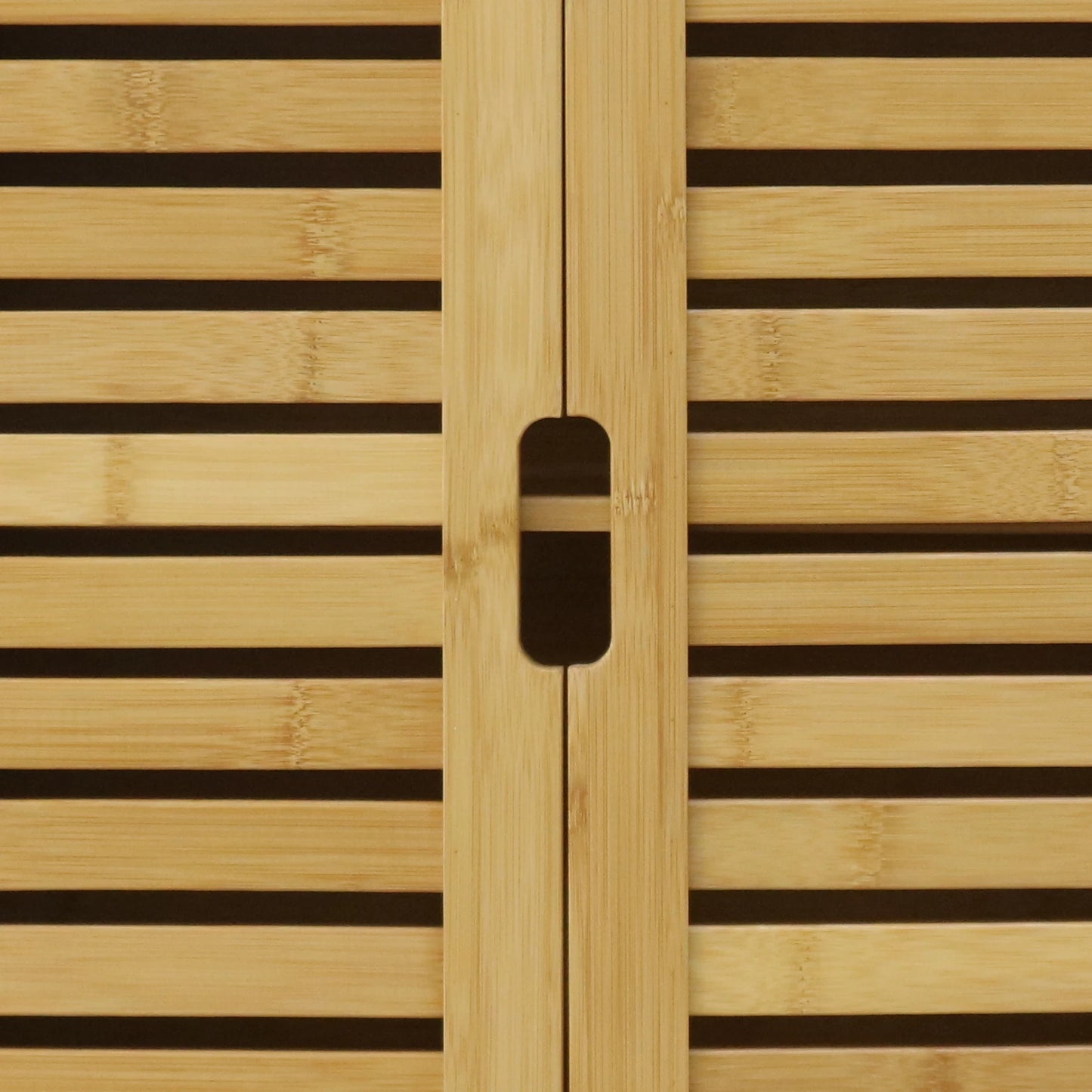 Wall Mounted Bathroom Bamboo Storage Cabinet Medicine Shelf