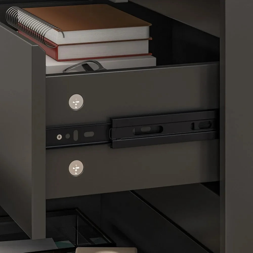 Ljustra Dresser Bedroom 9 Deep Drawers Modern Chest Freestanding Storage