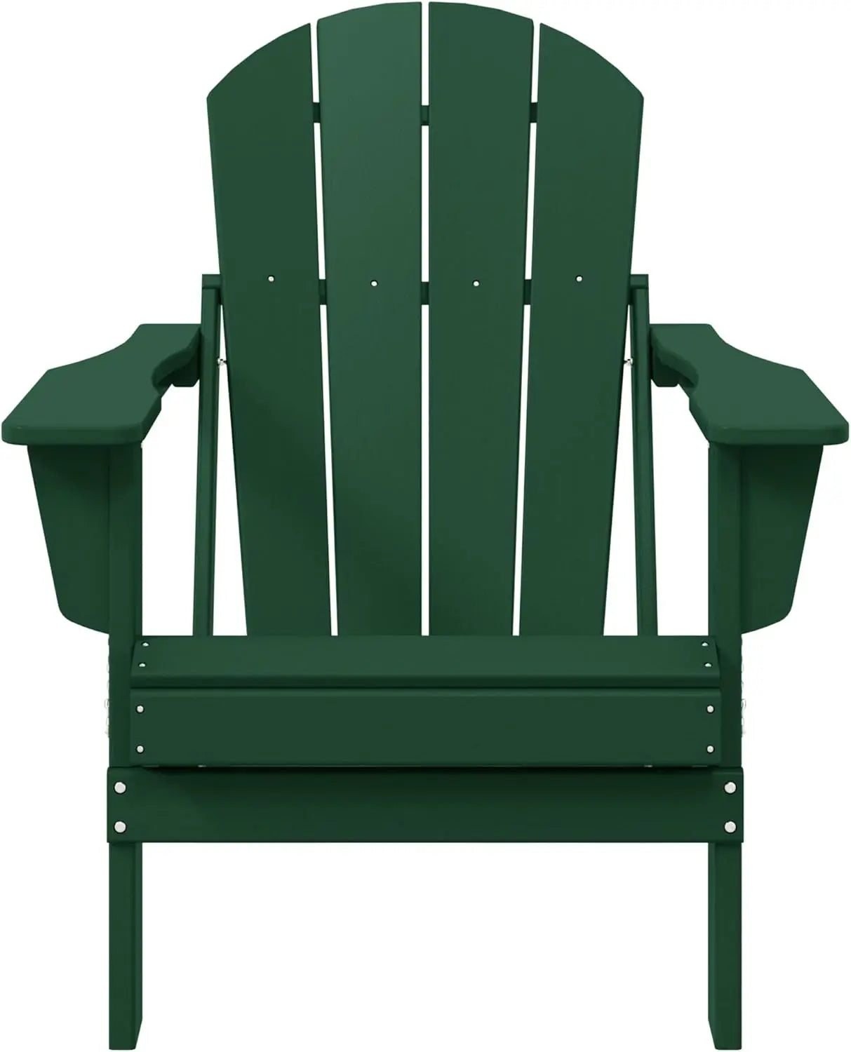Malibu Outdoor Folding Adirondack Chair Set Durable Stylish Patio Seating