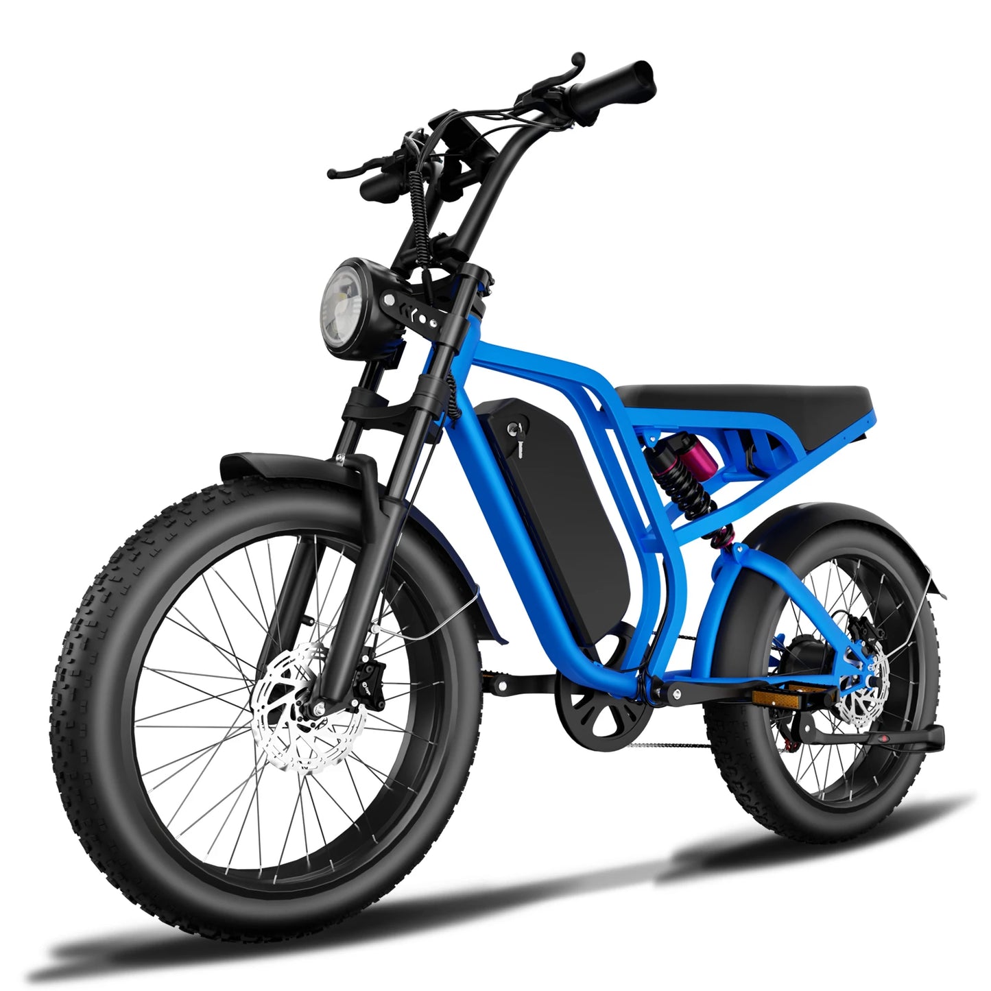 B8 Electric Bike 1500W Motor 32MPH 80-Mile Range Removable Battery