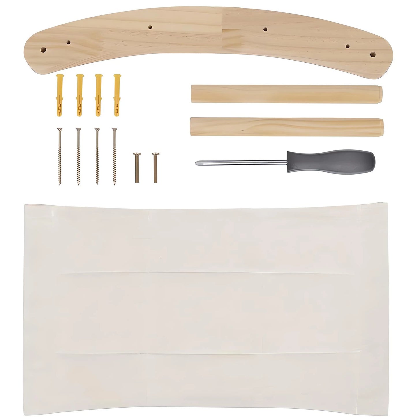 Cat Hammock Wall Mounted Shelf with Steps for Climbing and Lounging