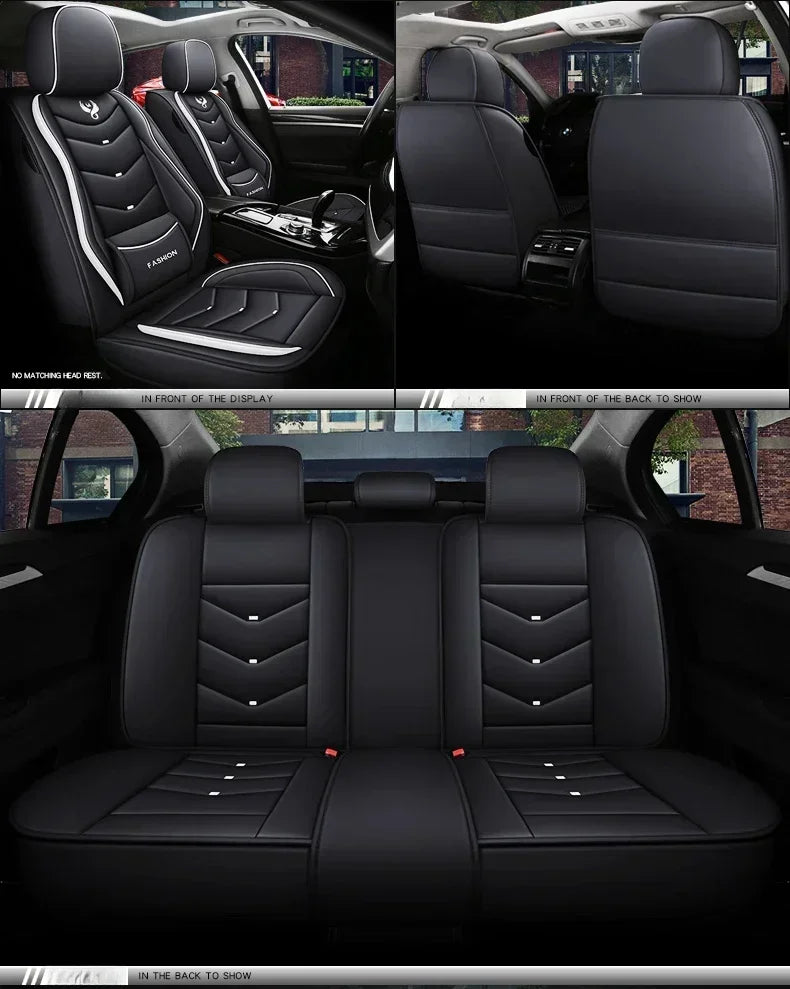 Kia K5 2021-2025 Car Seat Covers Full Set Waterproof Leather Wear-Resistant