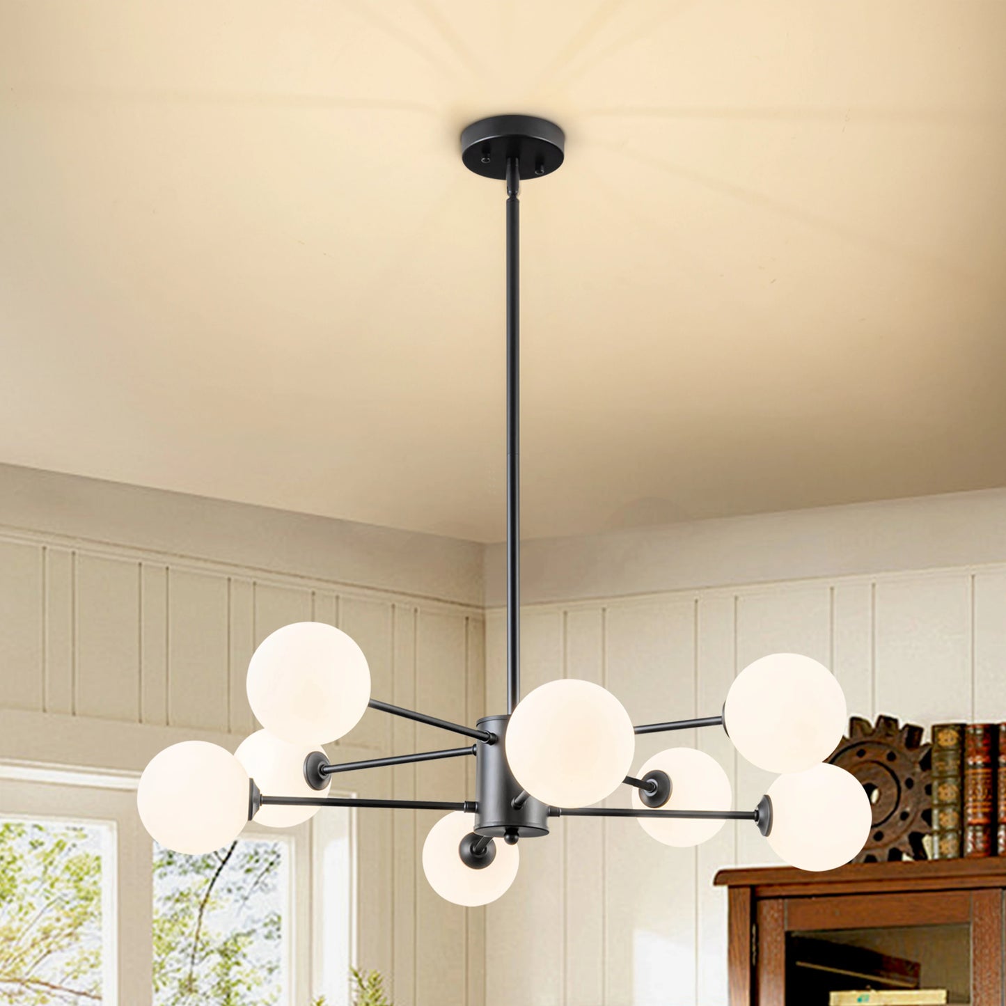 8/12/16 Light Sputnik Chandelier Mid Century Modern Kitchen Lighting