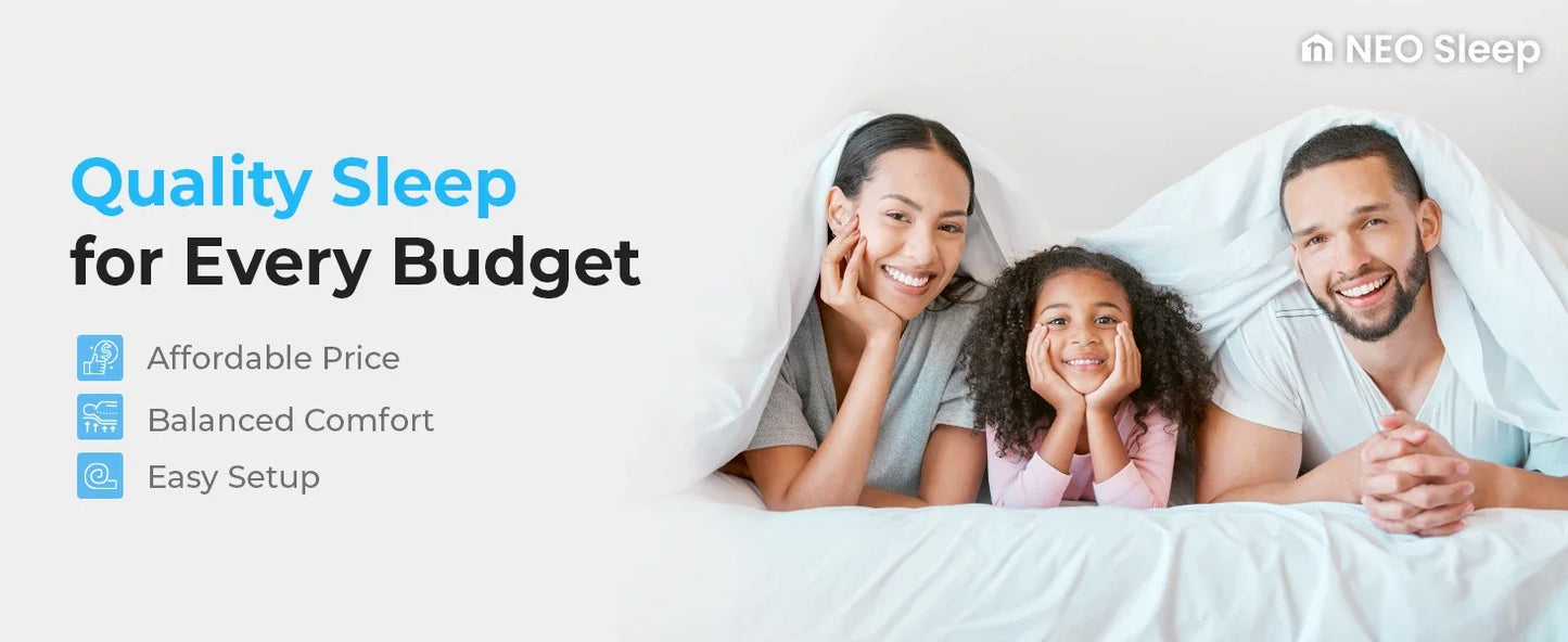 Ljustra 8 Inch Twin Cooling Gel Memory Foam Mattress Medium Firm