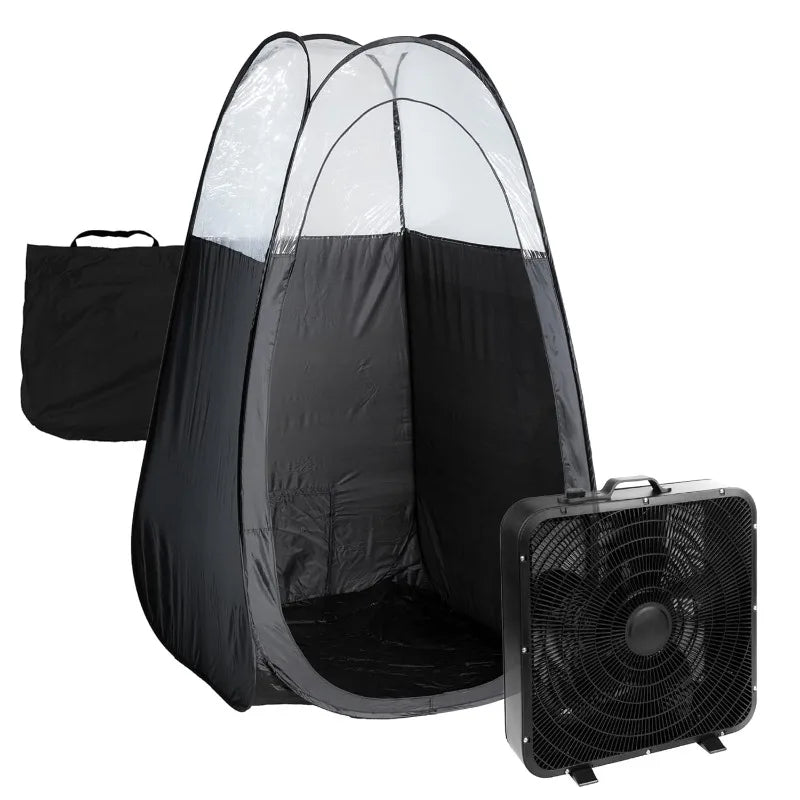 Naked Sun X-Fan Spray Tan Solution Tent Extractor Fan Bundle